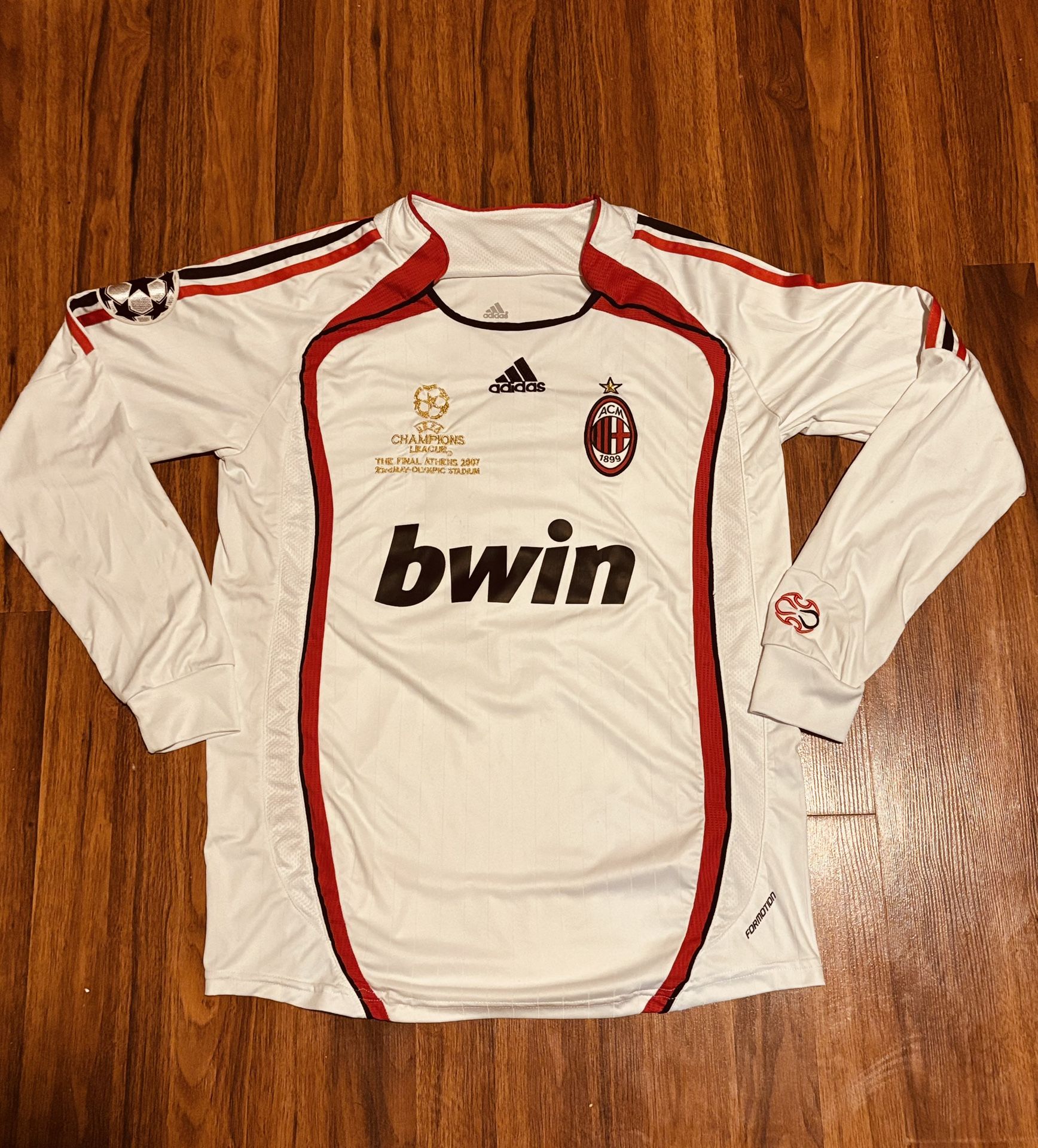 Maldini Soccer Jersey Number/3 Milan Size Large