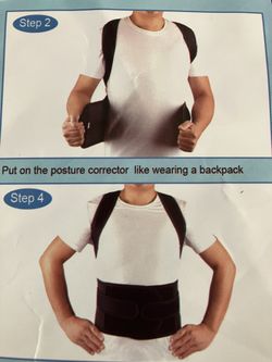 Adjustable Back Brace XXLarge … 