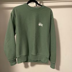 Green Stussy Sweatshirt