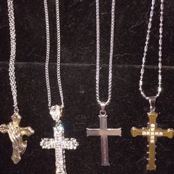 Religious Cross Necklace 