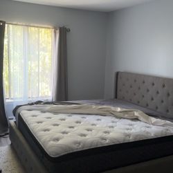 bed frame + Mattress