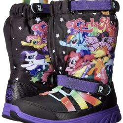 My Little Pony Stride Rite Snow Boots For Toddlers Brand New 