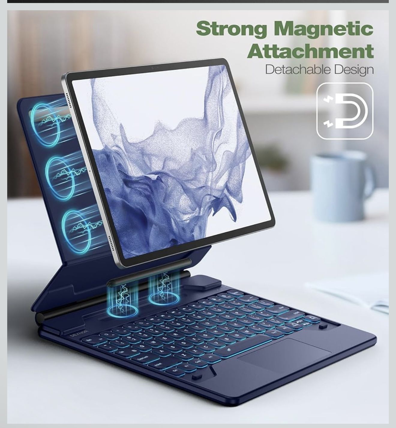 Dexnor Case For Samsung Galaxy Tab S9 Plus - Thumbnail 3
