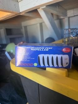 Pet repellent box with 4 of them $6