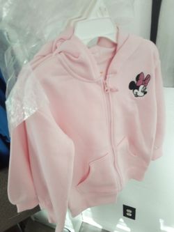 Miney Mouse Disney Fleece jacket, 2T, 3T, 4T