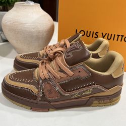 New LV Men’s Shoes. Genuine Leather.