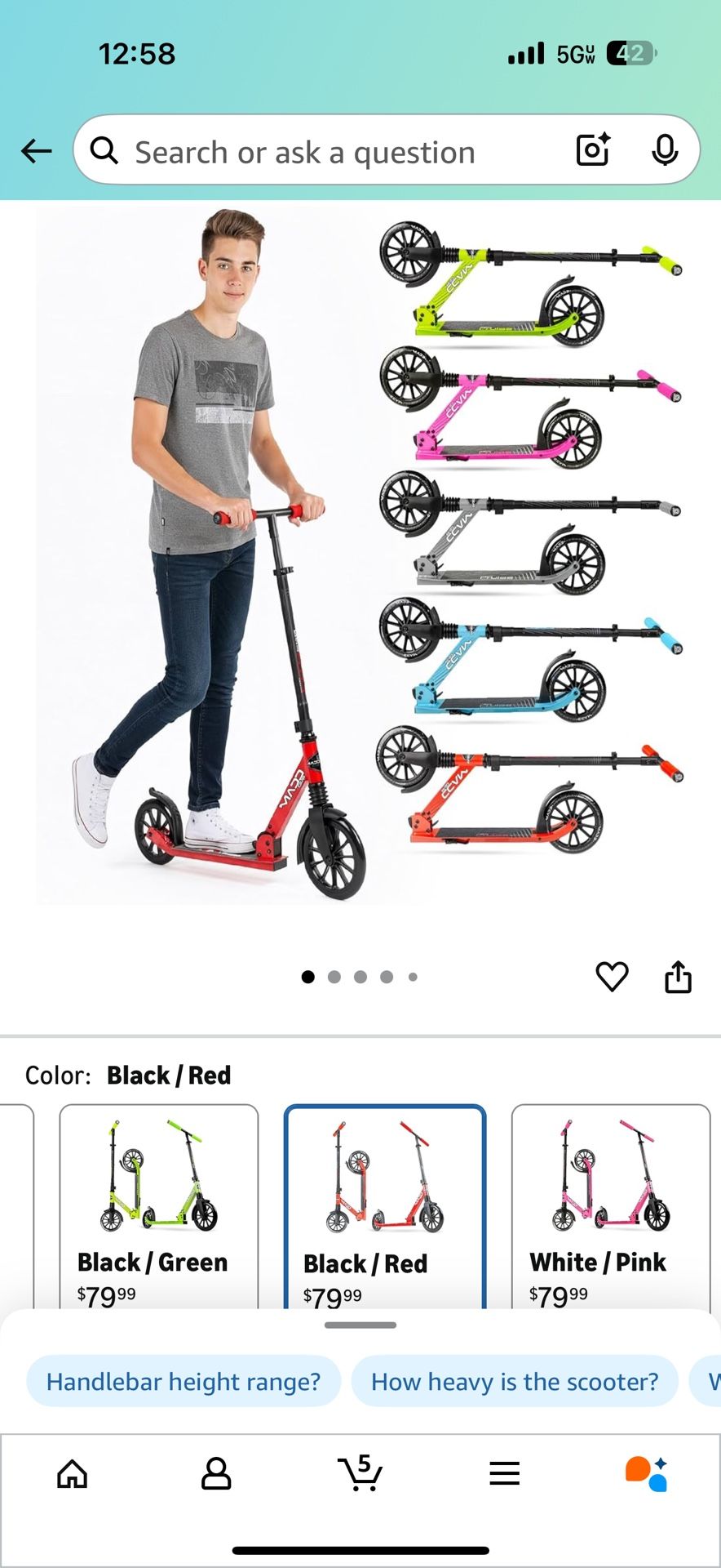 Scooter (Kids To Adults). BRAND NEW