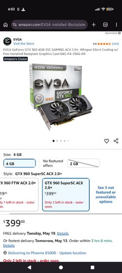 GeForce Gtx 960 4g  ran