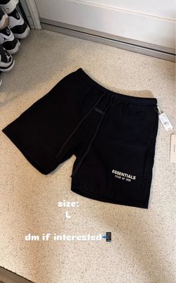 Black Essential Shorts