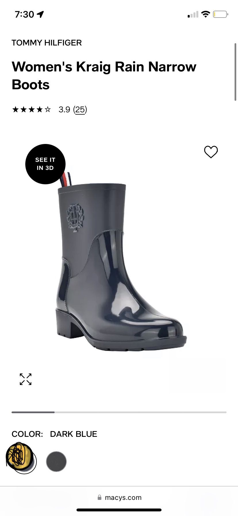 Tommy Rain Boots 8 for Sale Sacramento, CA OfferUp