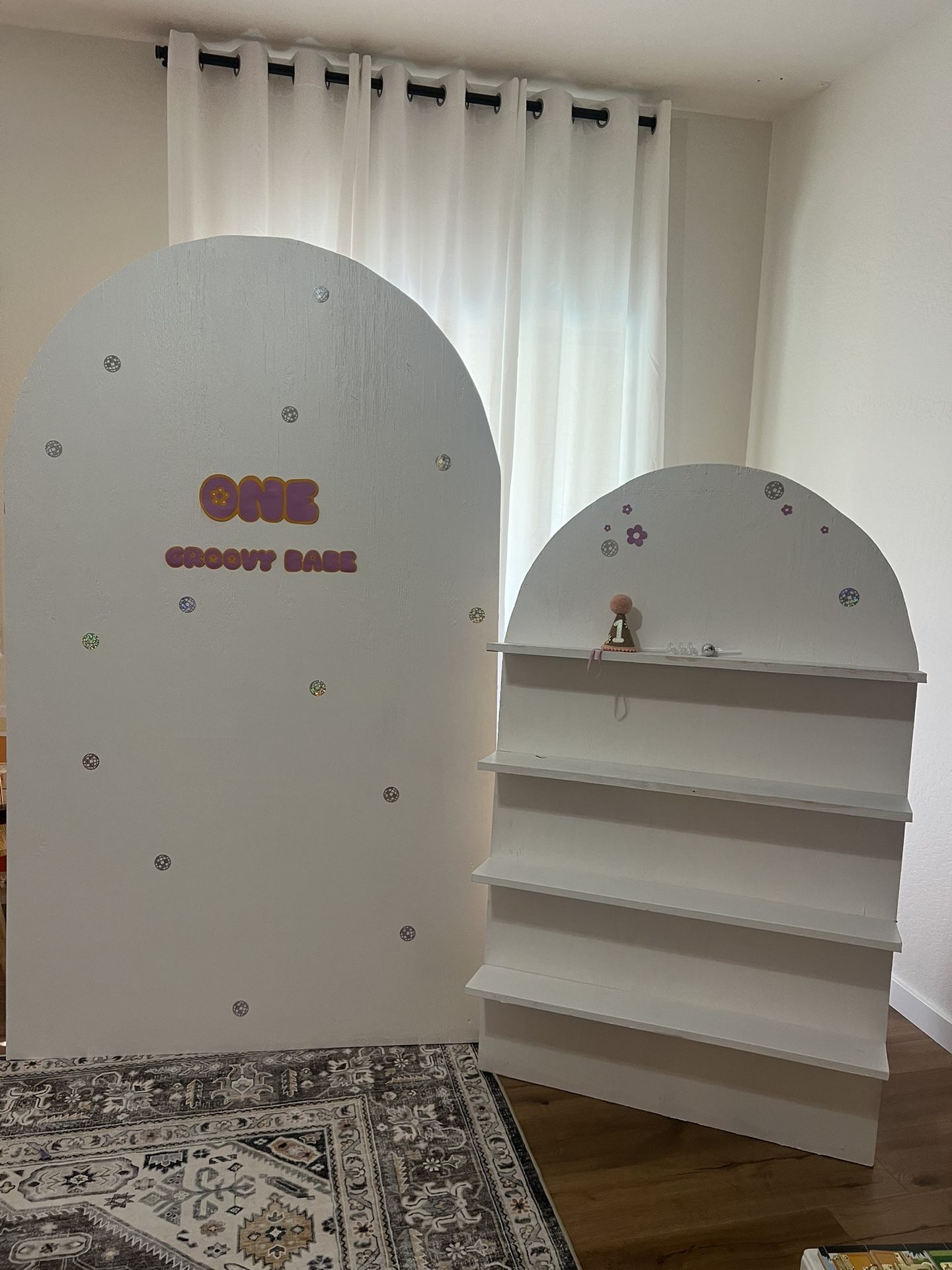 Wooden Arch Backdrop