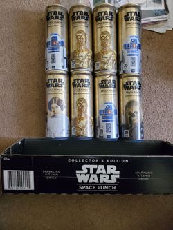 Star Wars Space Punch Collector's Edition Cans