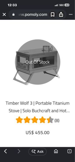 POMOLY Tent Stove