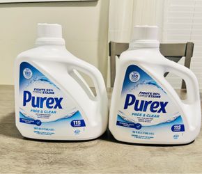 Purex Free & Clear Liquid Laundry Detergent $7 each