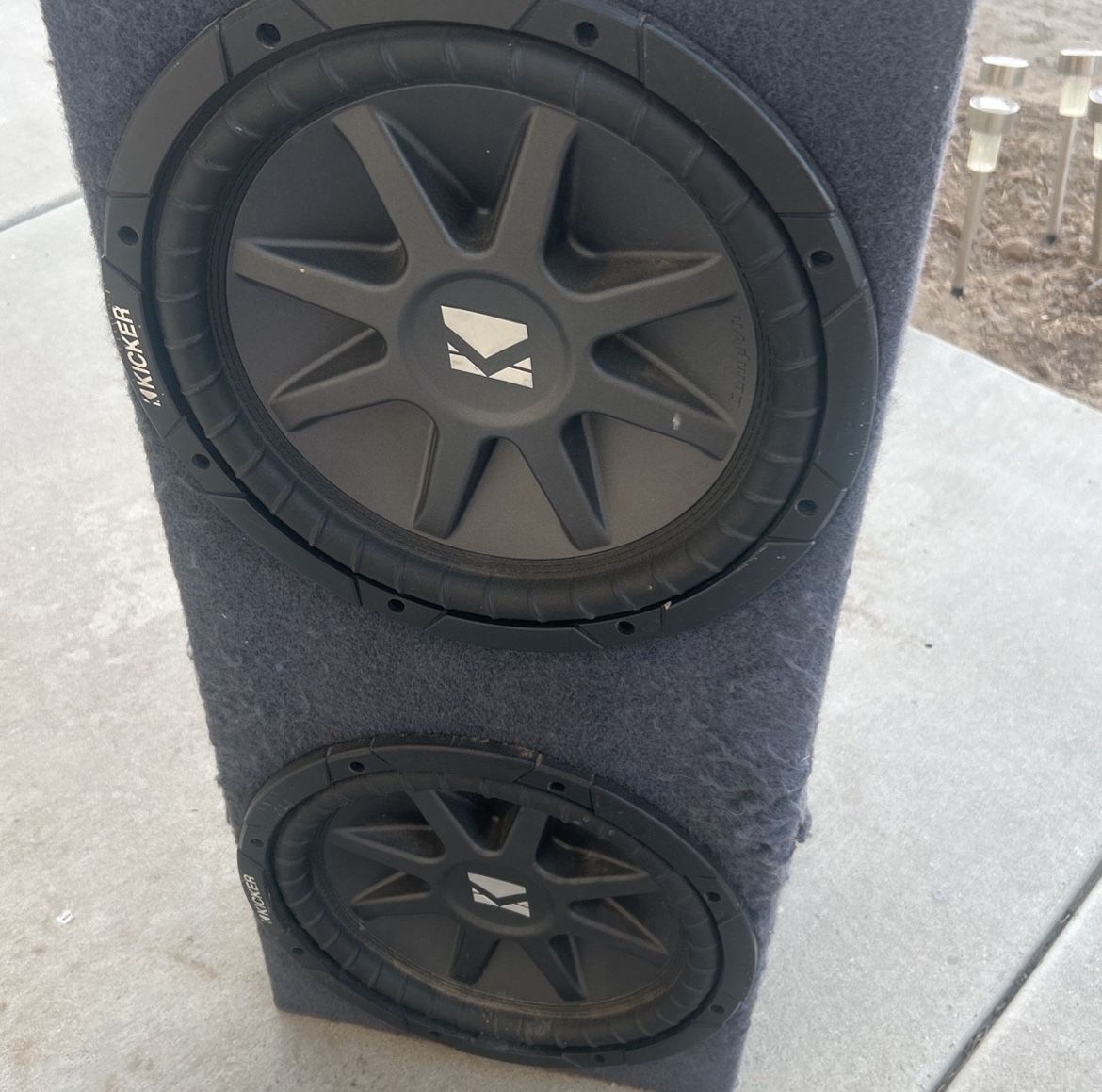 Kicker Subs With Amp