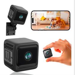 4K Mini Cameras with Motion Detection, for Nanny Cam Wireless Surveillance