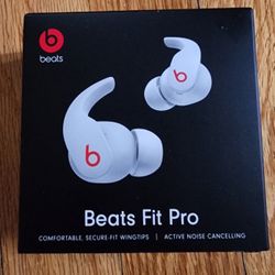 White Beats Fit Pro Brand New