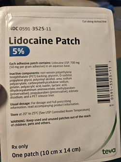 Lidocaine 5% Patch