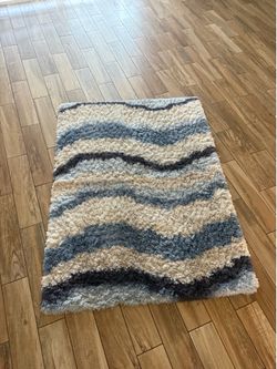 Blue & White Rug
