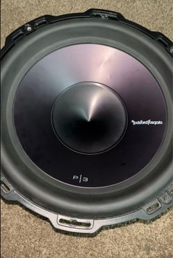 Rockford Fosgate Punch P3 12” Subwoofer