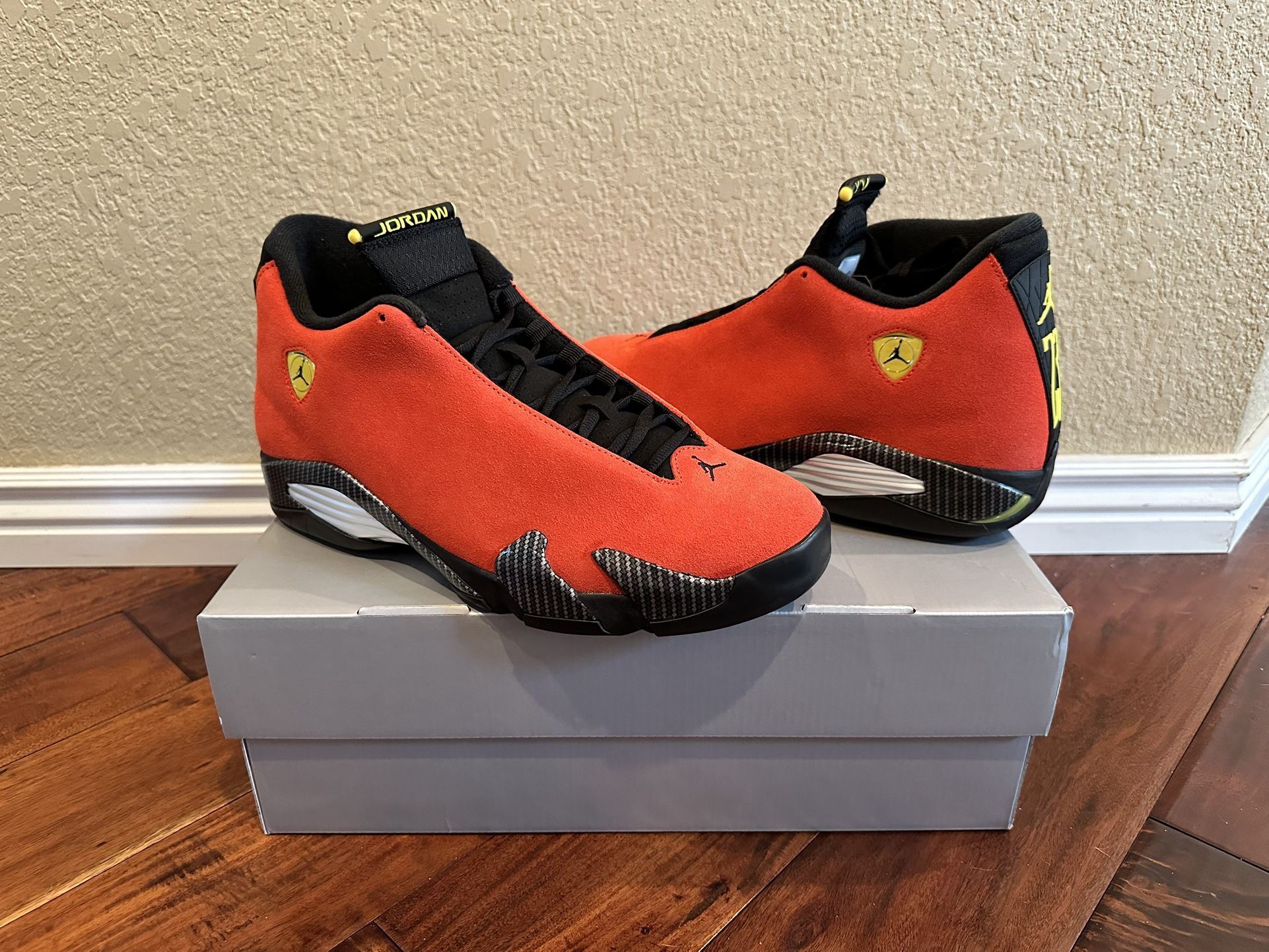 Jordan 14 Retro Ferrari (2025) Size 12 Brand New 100% Authentic