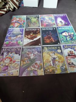 Munchkin Comics 4-7 & 9-17