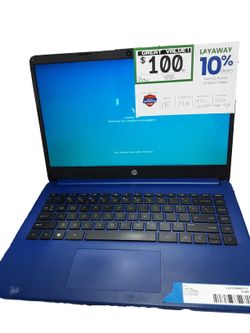 Hp 14-dq0055dx Intel Celeron 4 Gb 64 Gb Blue Laptop