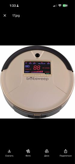 bObsweep PetHair Robot Vacuum & Mop w/ Dock Remote Tested