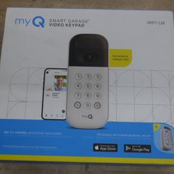 Liftmaster VKP1-LM MyQ Video Keypad with Camera, WiFi, & Smartphone Control. new 