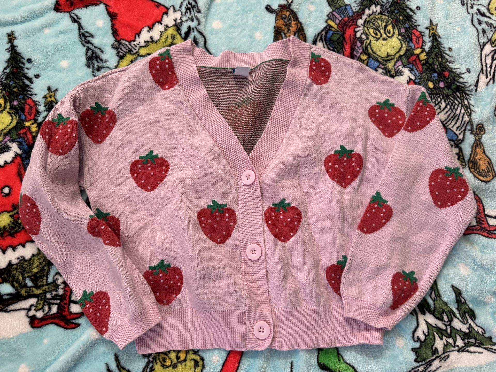 Old Navy Cardigan Strawberry 