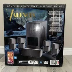 Valencia Home Theater 6-Piece Surround Sound System