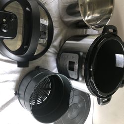 Instant Pot 6qt Duo Crisp 11-in-1 Electric Pressure Cooker with Air Fryer Lid