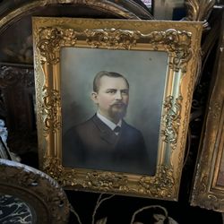 Antique Framed Gentleman 