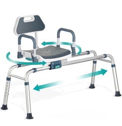 New In Box! Pelegon Sliding/Rotating Bath / Shower Chair $70 FIRM (#1438)