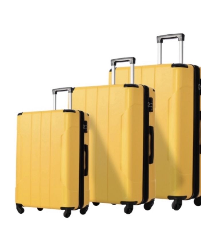 Brand New~ Merax Luggage Set 3 Pieces with TSA Lock Light Weight Expandable Hardside Spinner Suitcase 28”+ 24” + 20” Many Colors Available
