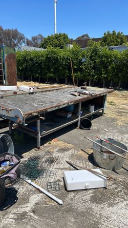 Heavy Duty metal tables