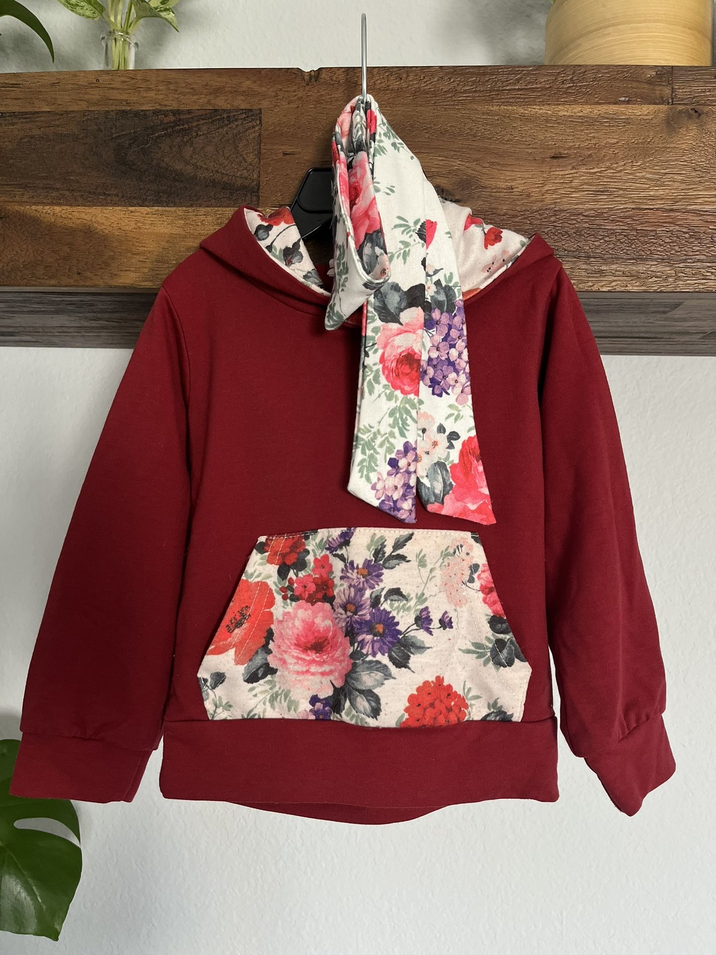 Toddler Hoodie w/ Headband, 2-3Y