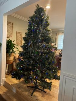 Artificial Christmas Tree with Lights