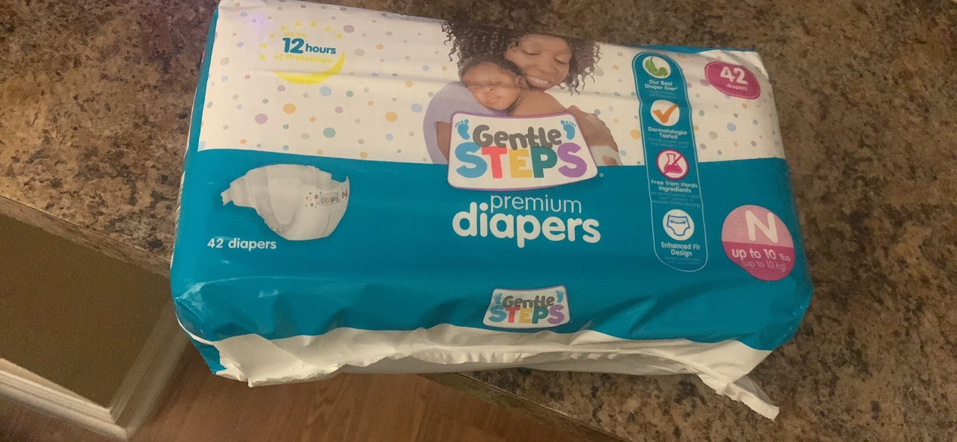 Gentle Steps Newborn Diapers