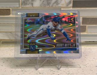 2026 Topps Chrome Baseball Bobby Witt Jr #12 Ray Wave Refractor Royals