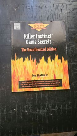 Killer Instinct game secrets snes game guide