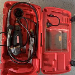 CRAFTSMAN ROTARY POWER TOOL WITH FLEX SHAFT & TOOL BOX
