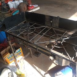 Double Burner Camping Stove Almost New