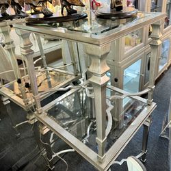 Silver End Table - 20% OFF OFFER!!!