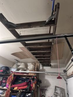 10 Foot Step Ladder Wood