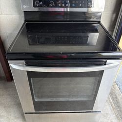 Stainless Steel LG Touch Control Glasstop Stove w/ Convection Oven
