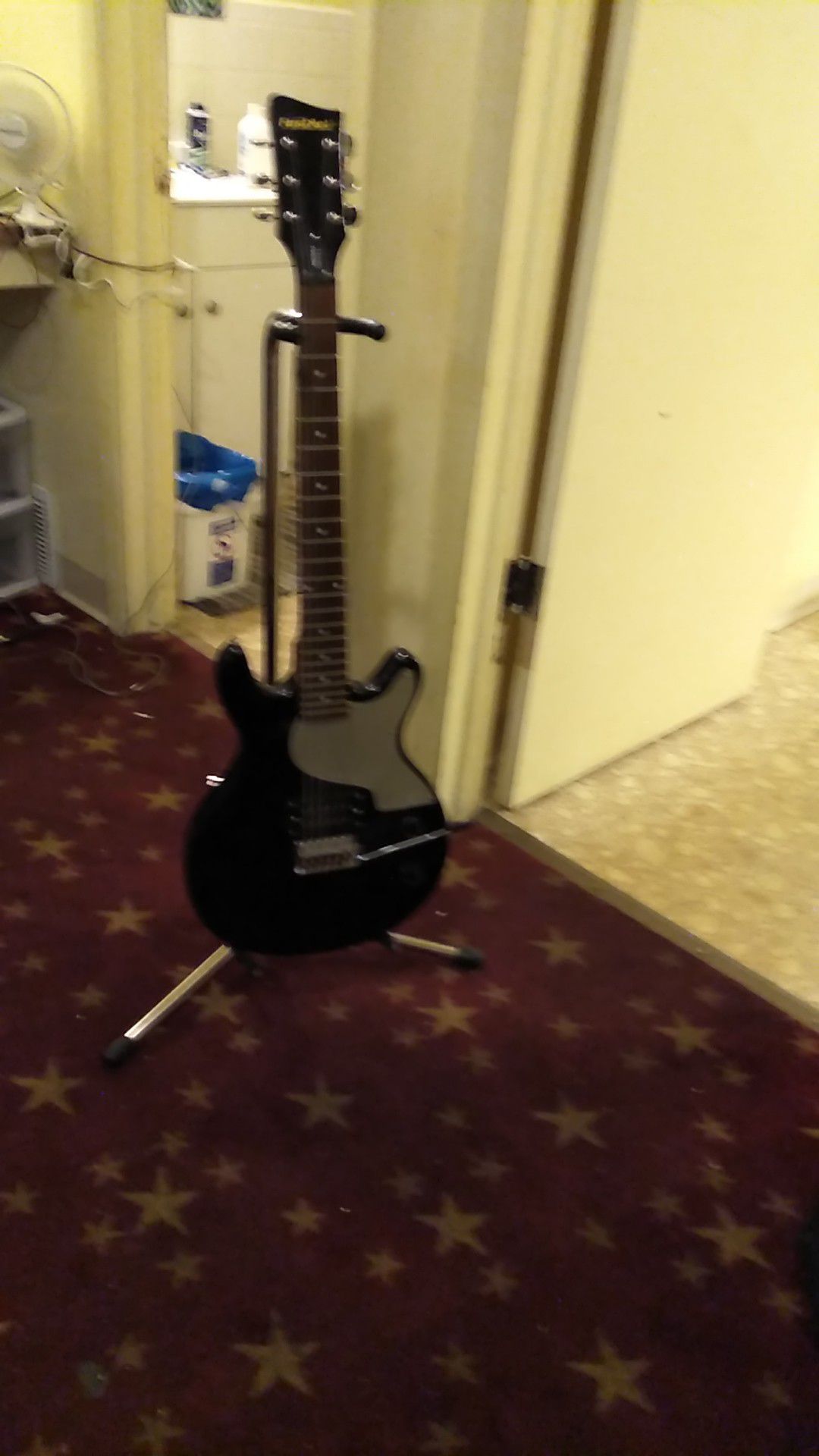 First act 6 string electric guitar $40