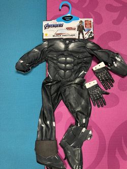 Costume - Marvel Black Panther Suit Child Toddler  (no Mask)