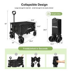 Heavy Duty Foldable Wagon