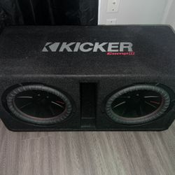 12” Kicker Subwoofers In a Ported Box Enclosure 